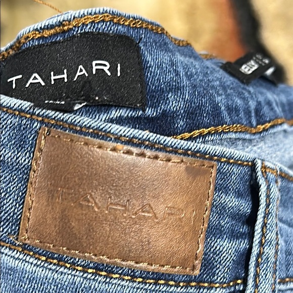 Tahari Kelly Classic Skinny Denim Jeans Women's Size 6 Ankle Great Condition EUC - Picture 11 of 13